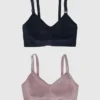 Ingrid and Isabel Basics Hamile Giyim Dikişsiz 2'si 1 Arada Emzirme ve Süt Sağma Sütyeni 2'li Paket