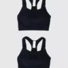 Ingrid and Isabel Basics Hamile Giyim Dikişsiz Emzirme Spor Sütyeni 2'li Paket