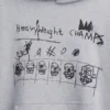 Jean-Michel Basquiat Ağır Kapüşonlu Sweatshirt