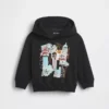 Jean-Michel Basquiat Küçük Çocuk Vintagesoft Kapüşonlu Sweatshirt