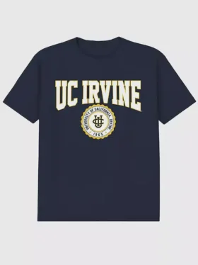 Kaliforniya Üniversitesi Irvine Kampüs Mührü Grafikli Tişört