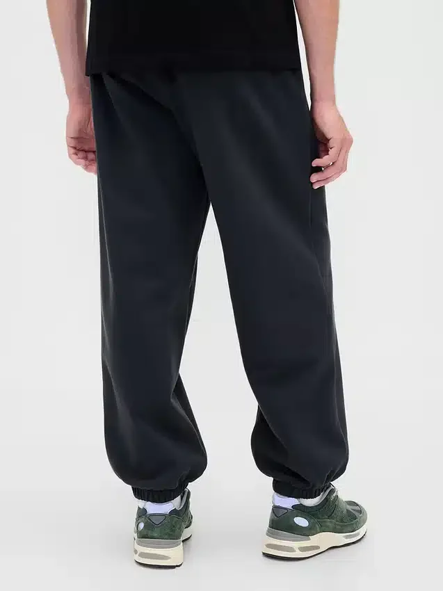 Kalın Dokulu Bol Kesim Jogger Pantolon