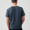 Kalın Dokulu Bol Kesim Logolu Tişört