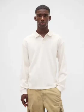 Kalın Jersey Polo Tişört