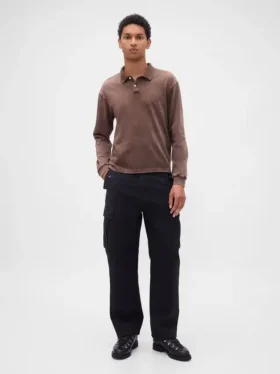 Kalın Jersey Polo Tişört