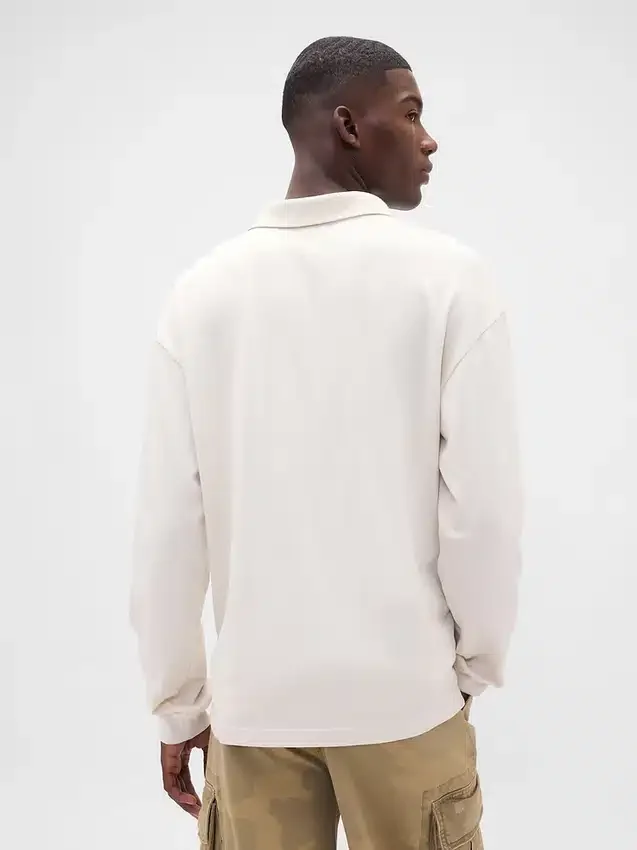 Kalın Jersey Polo Tişört