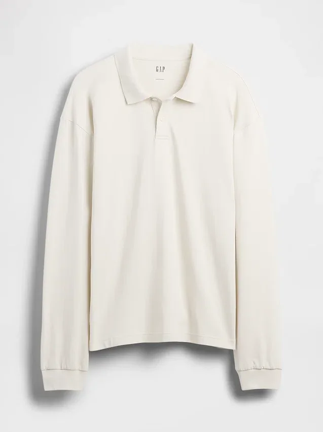 Kalın Jersey Polo Tişört