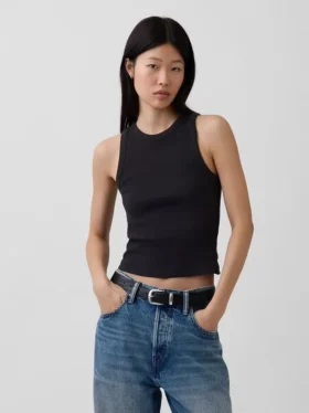 Kalın Ribana Halter Tank Top