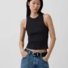 Kalın Ribana Halter Tank Top