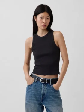 Kalın Ribana Halter Tank Top