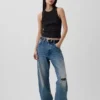 Kalın Ribana Halter Tank Top