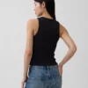 Kalın Ribana Halter Tank Top