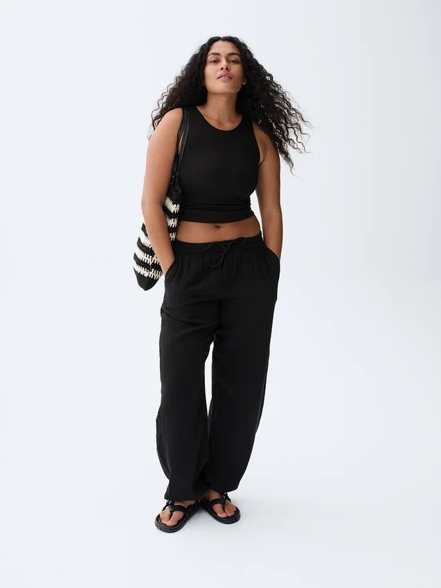 Kalın Ribana Halter Tank Top