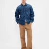 Kanvas '90'lar Tarzı Bol Marangoz Pantolonu