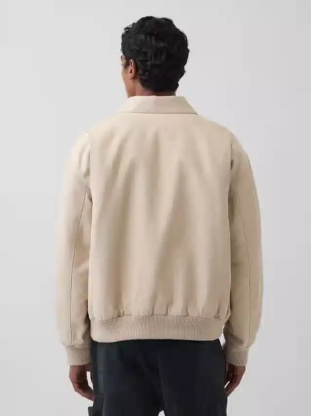 Kanvas Bomber Ceket