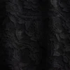 Karışık Malzemeli Maxi Elbise