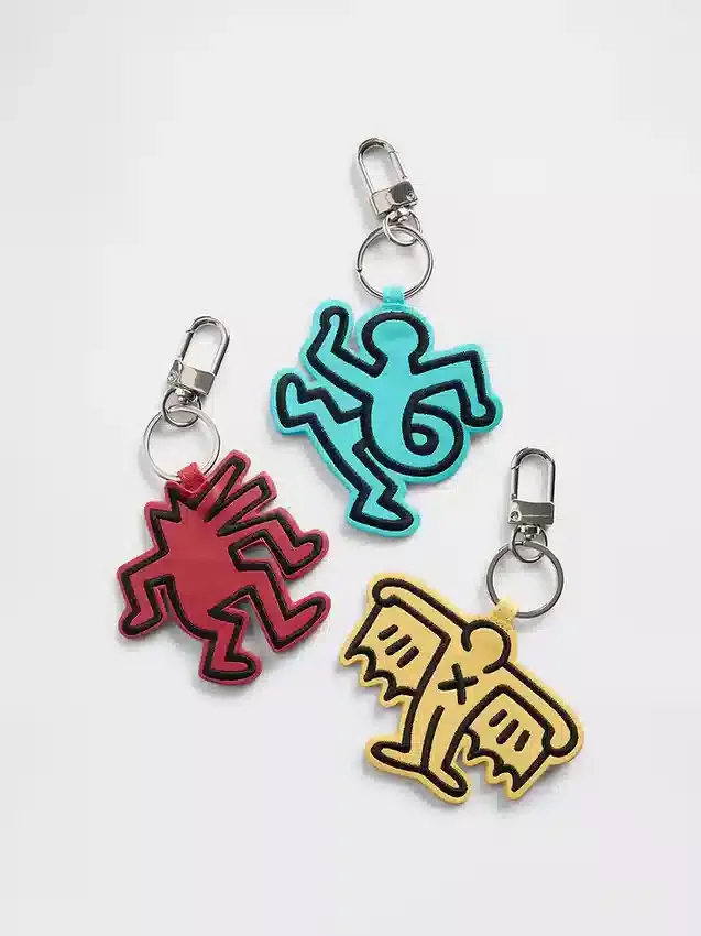Keith Haring Çanta Süsü