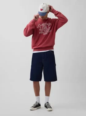 Keith Haring Ağır Logo Sweatshirt