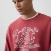 Keith Haring Ağır Logo Sweatshirt