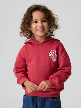 Keith Haring Küçük Çocuk Vintagesoft Kapüşonlu Sweatshirt