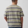 Keith Haring Oversized Çizgili Tişört