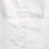 Keten Karışımlı Korsaj Yelek