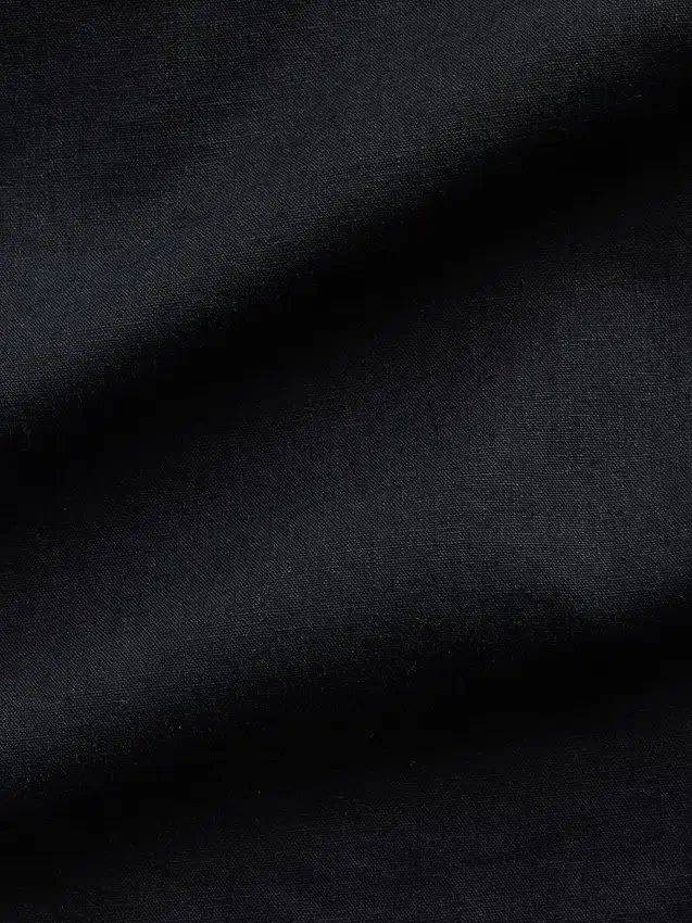 Keten Karışımlı Kısa Kesim Tank Top