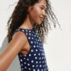Keten Karışımlı Kısa Kesim Tank Top