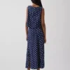 Keten Karışımlı Maxi Slip Etek
