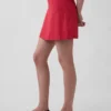 Keten Karışımlı Mini Etek-Şort