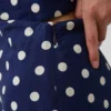 Keten Karışımlı Mini Etek-Şort