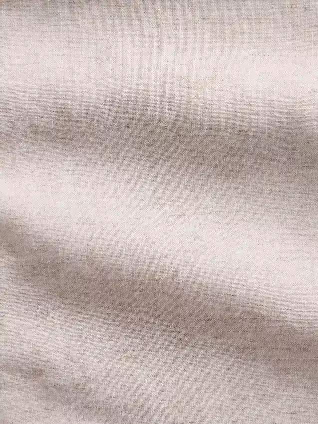 Keten Karışımlı Oversize Gömlek