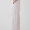 Keten Karışımlı Rahat Barrel Pantolon