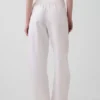 Keten Karışımlı Rahat Barrel Pantolon