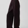 Keten Karışımlı Rahat Geniş Paça Pantolon