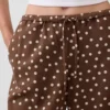 Keten Karışımlı Rahat Geniş Paça Pantolon