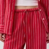 Keten Karışımlı Rahat Geniş Paça Pantolon