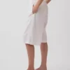 Keten Karışımlı Rahat Kolay Culotte Pantolon