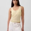 Keten Karışımlı Tank Top