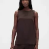 Keten Karışımlı Tank Top