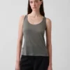 Keten Karışımlı Tank Top