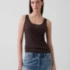 Keten Karışımlı Tank Top