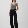 Keten Karışımlı Tank Top