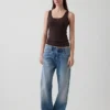 Keten Karışımlı Tank Top
