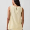 Keten Karışımlı Tank Top
