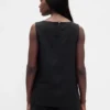 Keten Karışımlı Tank Top