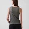Keten Karışımlı Tank Top
