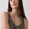 Keten Karışımlı Tank Top