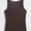Keten Karışımlı Tank Top
