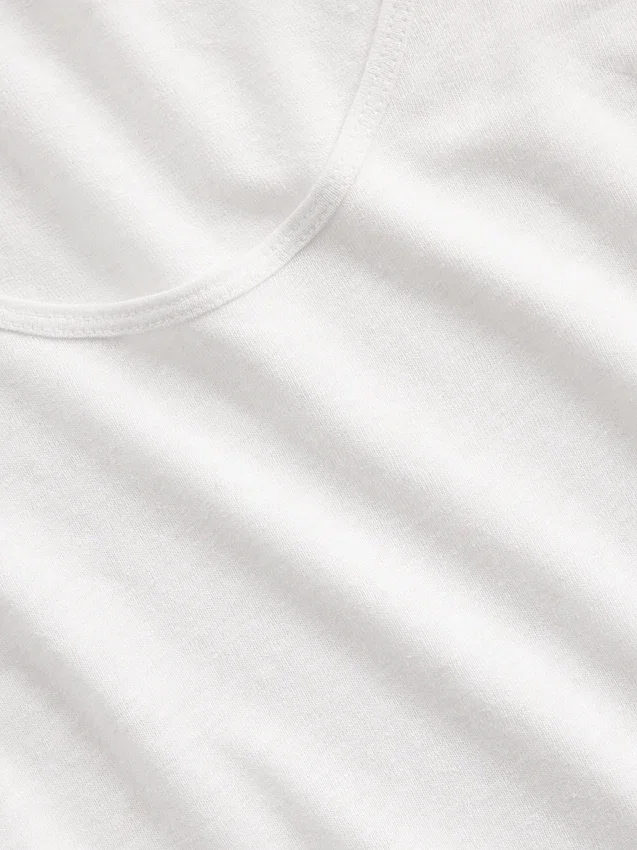 Keten Karışımlı Tank Top